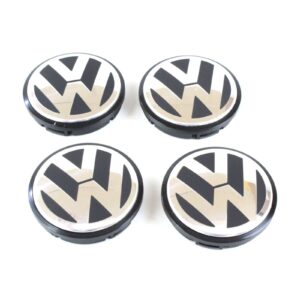 4X Volkswagen VW 76mm Coprimozzo 7L6601149